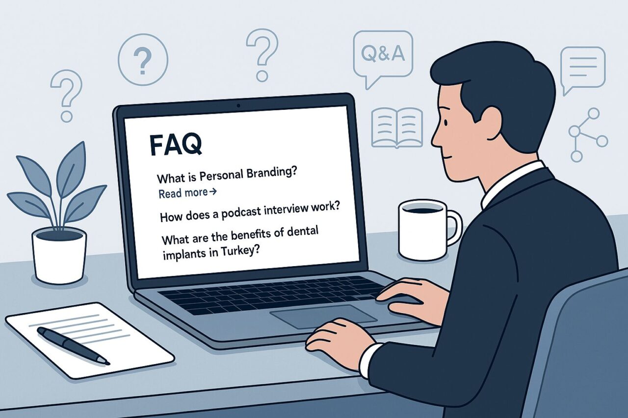 Fragenbasierte Inhalte erstellen (FAQ, W-Fragen, Glossare)