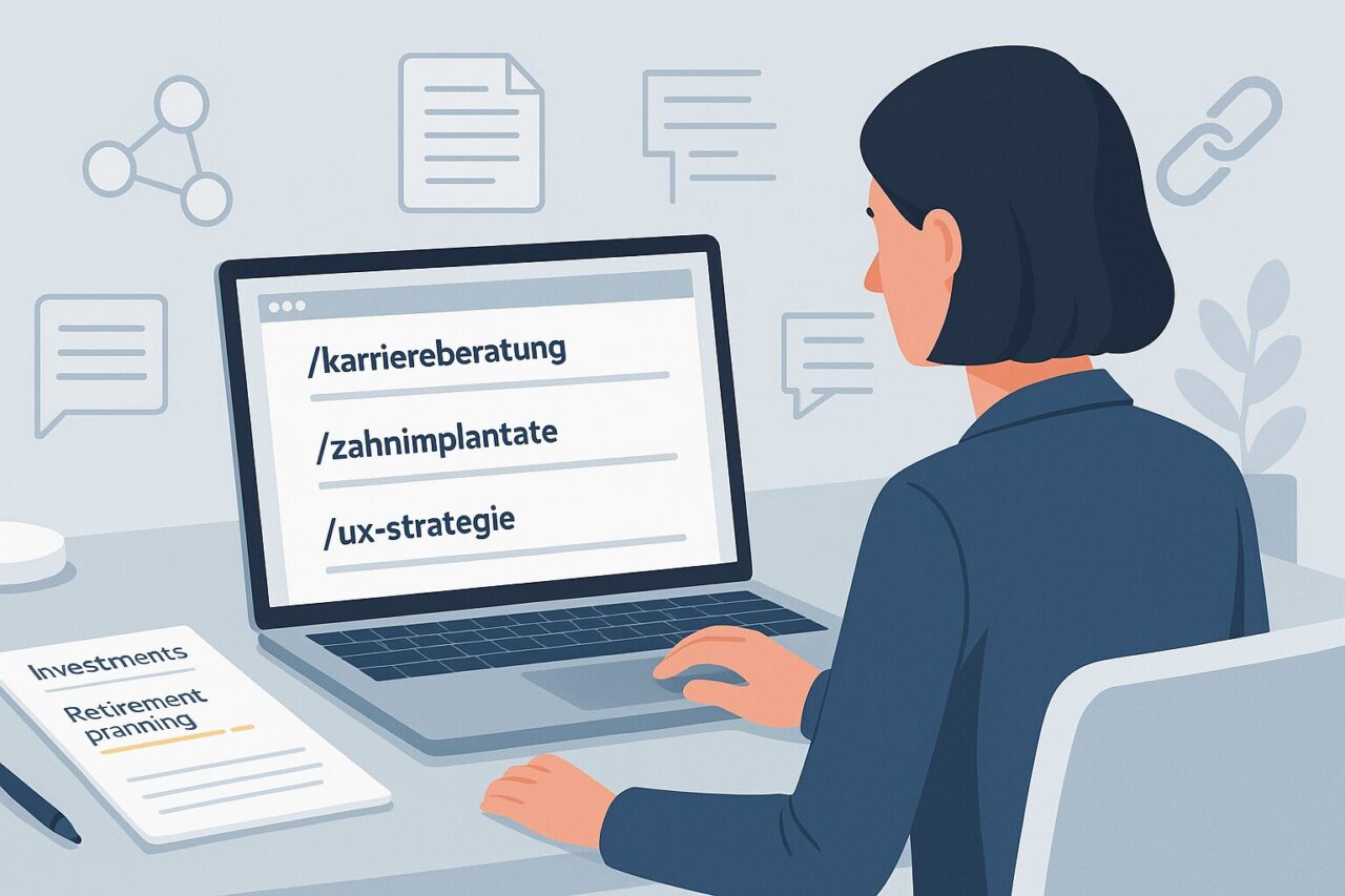 Klare Themenpositionierung und semantische Tiefe